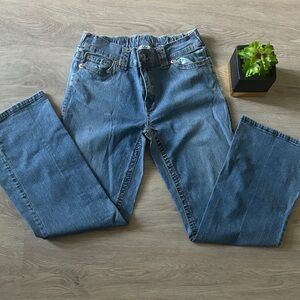 🌻🌻BeMaternity Denim Straight leg elastic waist band size Small